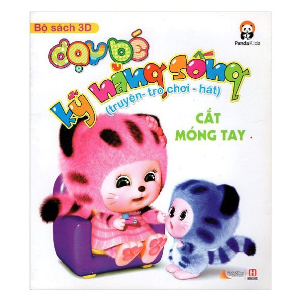Bộ Sách 3D Dạy Bé Kỹ Năng Sống - Cắt Móng Tay