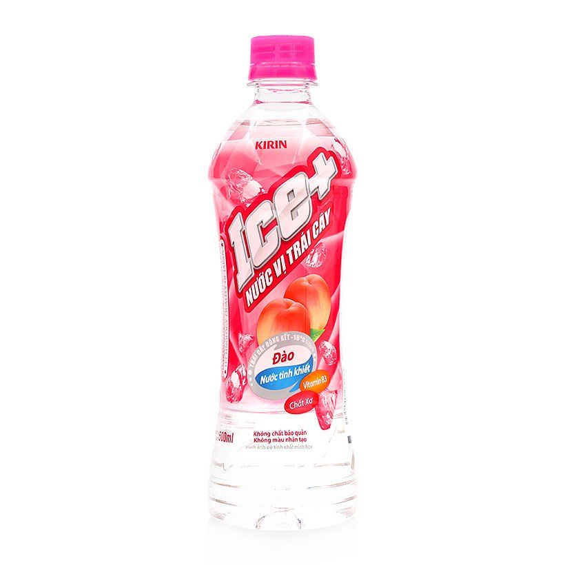 Nước Vị Trái Cây Ice+ Hương Đào (490ml)