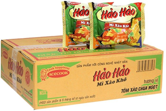 Mì Xào Hảo Hảo - Tôm Xào Chua Ngọt