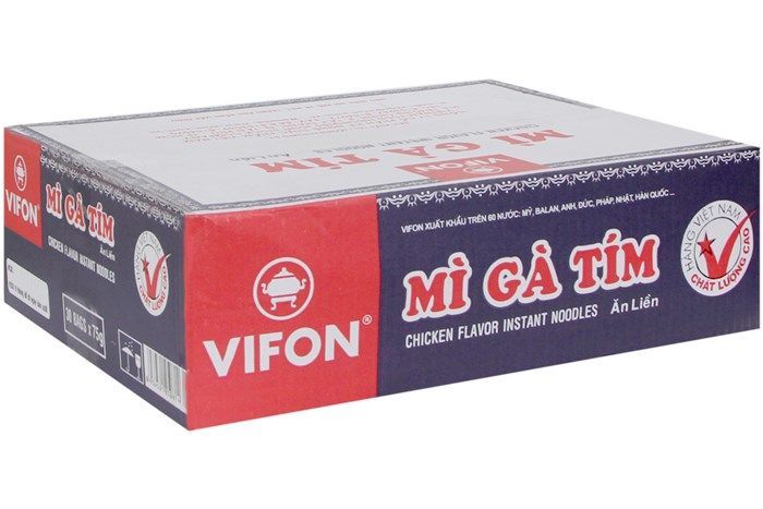 Mì Gà Tím Ăn Liền Vifon (75g)
