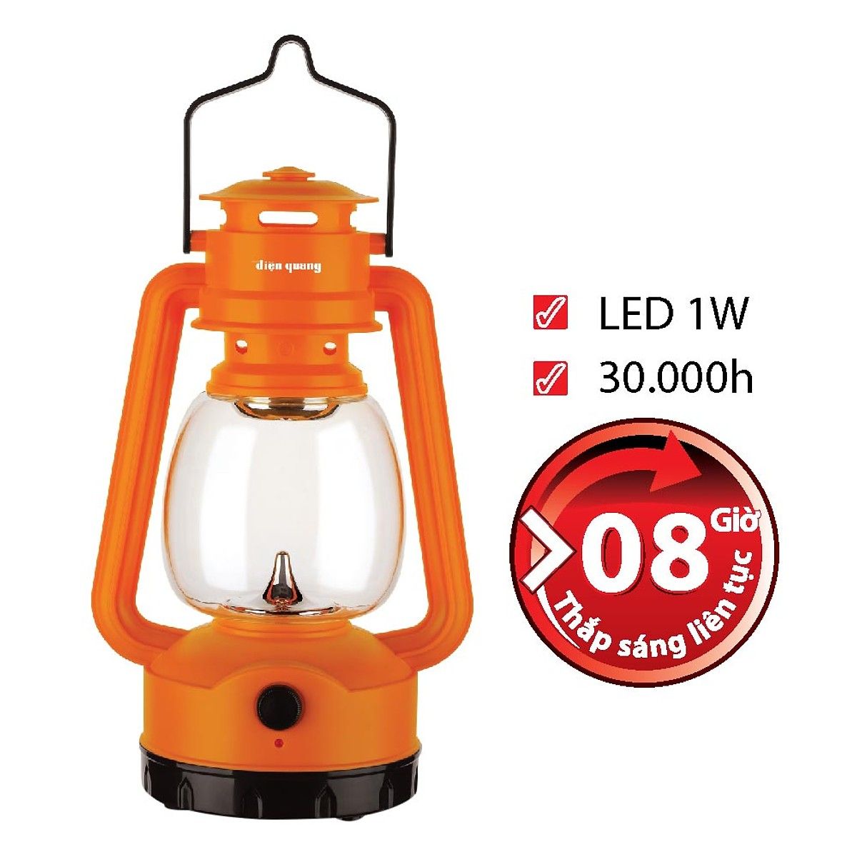 Đèn Sạc Led (ĐQ PRL05 O)