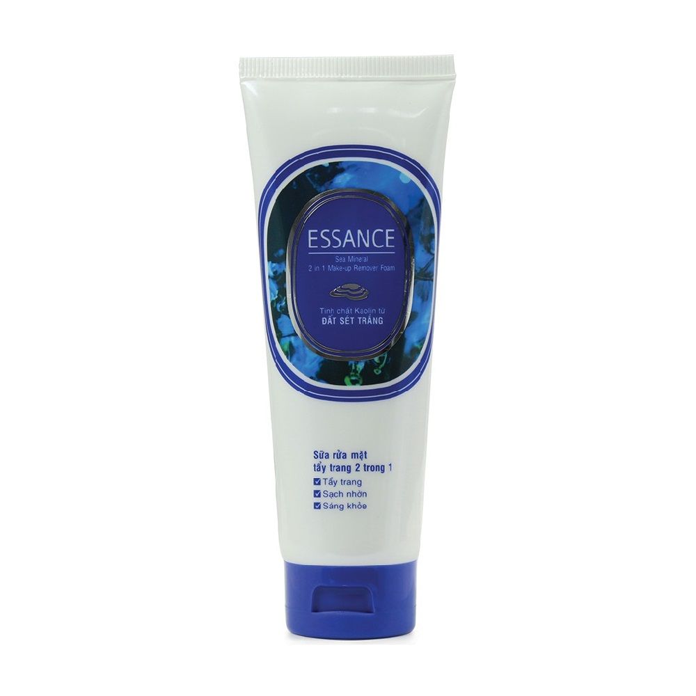 Sữa Rửa Mặt Essance Chiết Xuất Đất Sét Trắng Tẩy Trang 2 Trong 1 80g