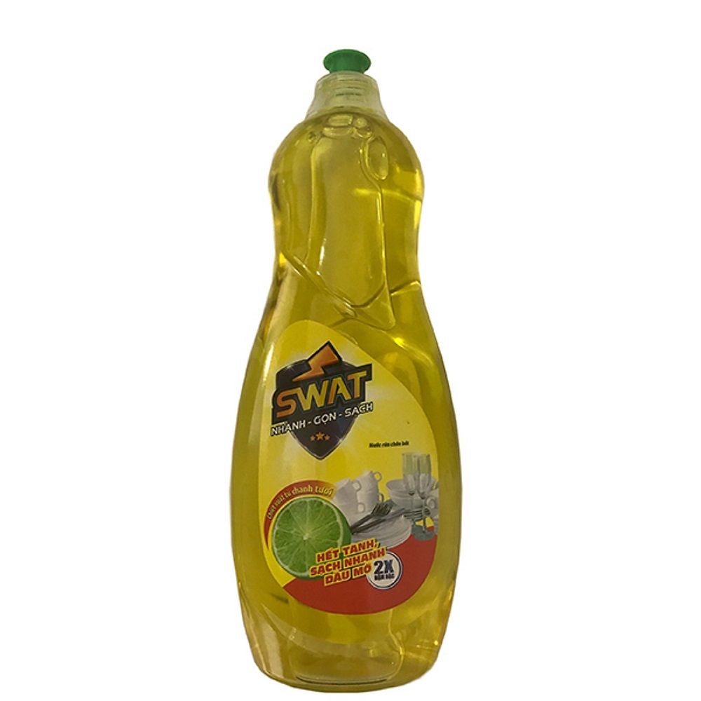  Nước Rửa Chén Swat - Hương Chanh (730ml) 