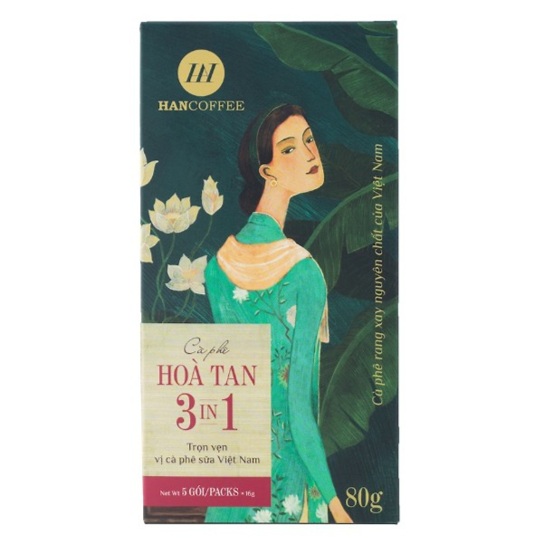 Cà Phê Hòa Tan 3 In 1 (5 gói x 16g)