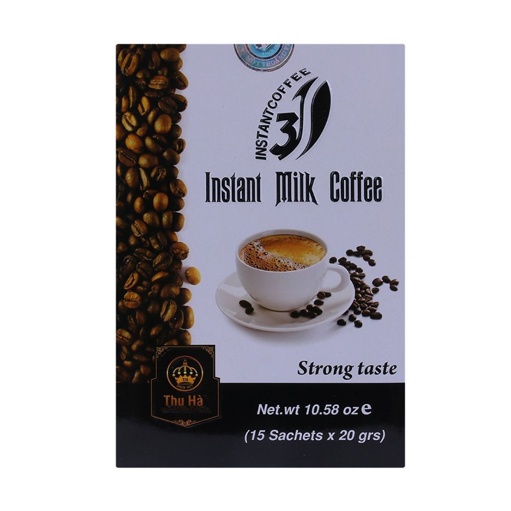 Cà Phê Hòa Tan Sữa Vị Đậm 3in1 Thu Hà (300g)