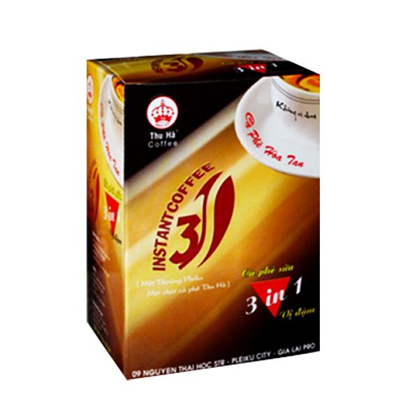  Cà Phê Hòa Tan Sữa Vị Đậm 3in1 Thu Hà (340g) 