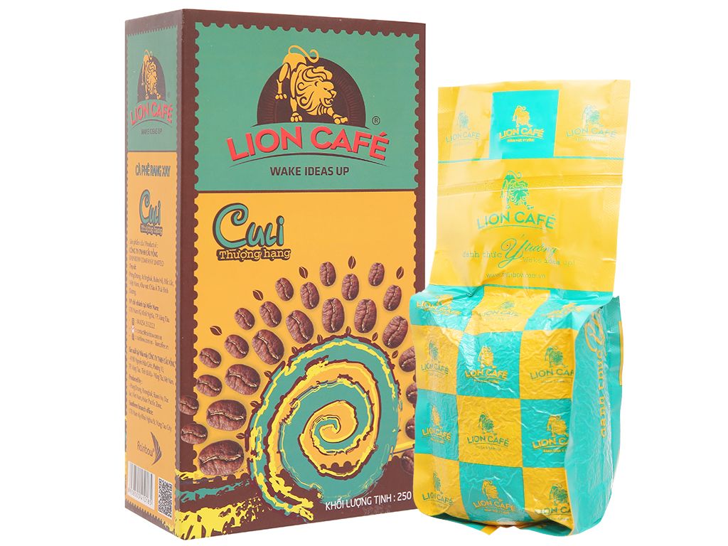 LION chế phin - Culi Thượng hạng (250g/hộp)