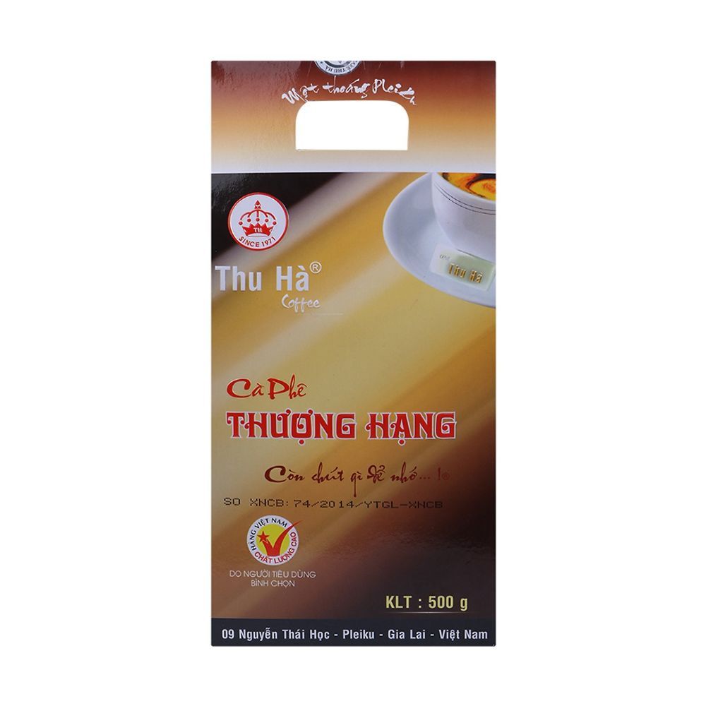 Cà phê thu hà hộp thượng hạng 500g