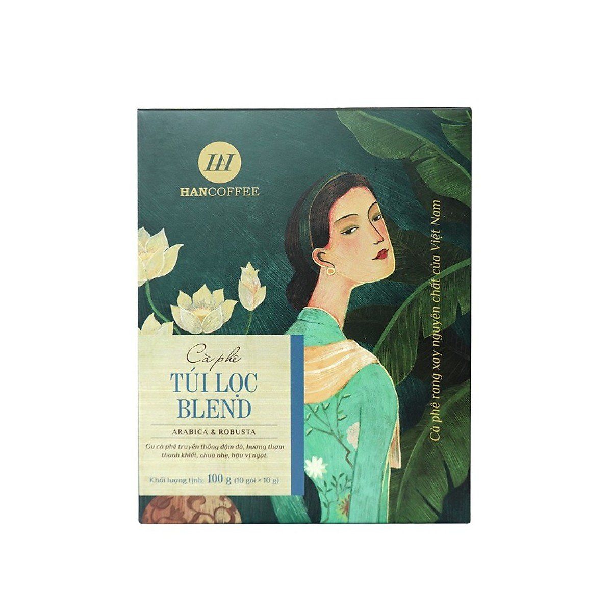 Cà Phê Túi Lọc Blend (10 gói x 10g)