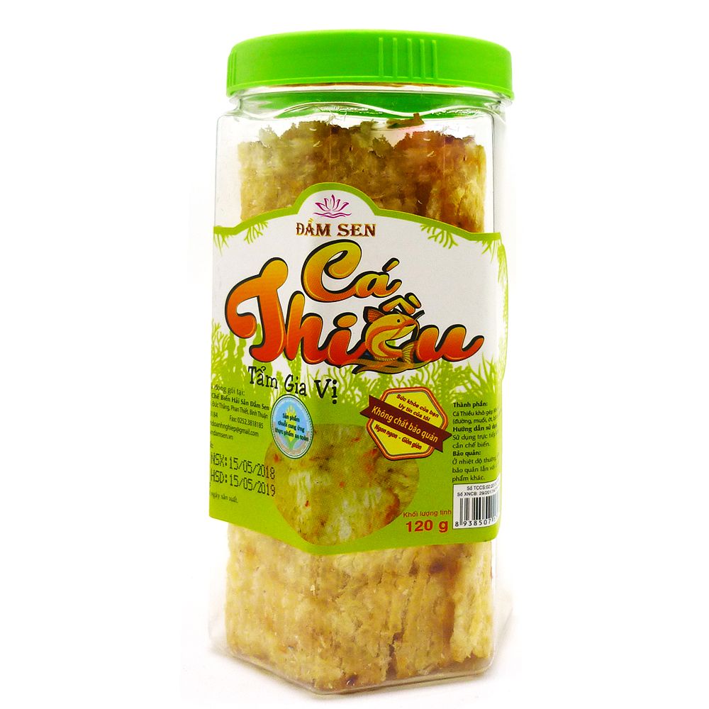 Cá Thiều Tẩm Gia Vị Đầm Sen (120g)