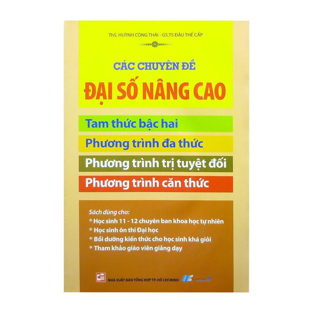 Các Chuyên Đề Đại Số Nâng Cao