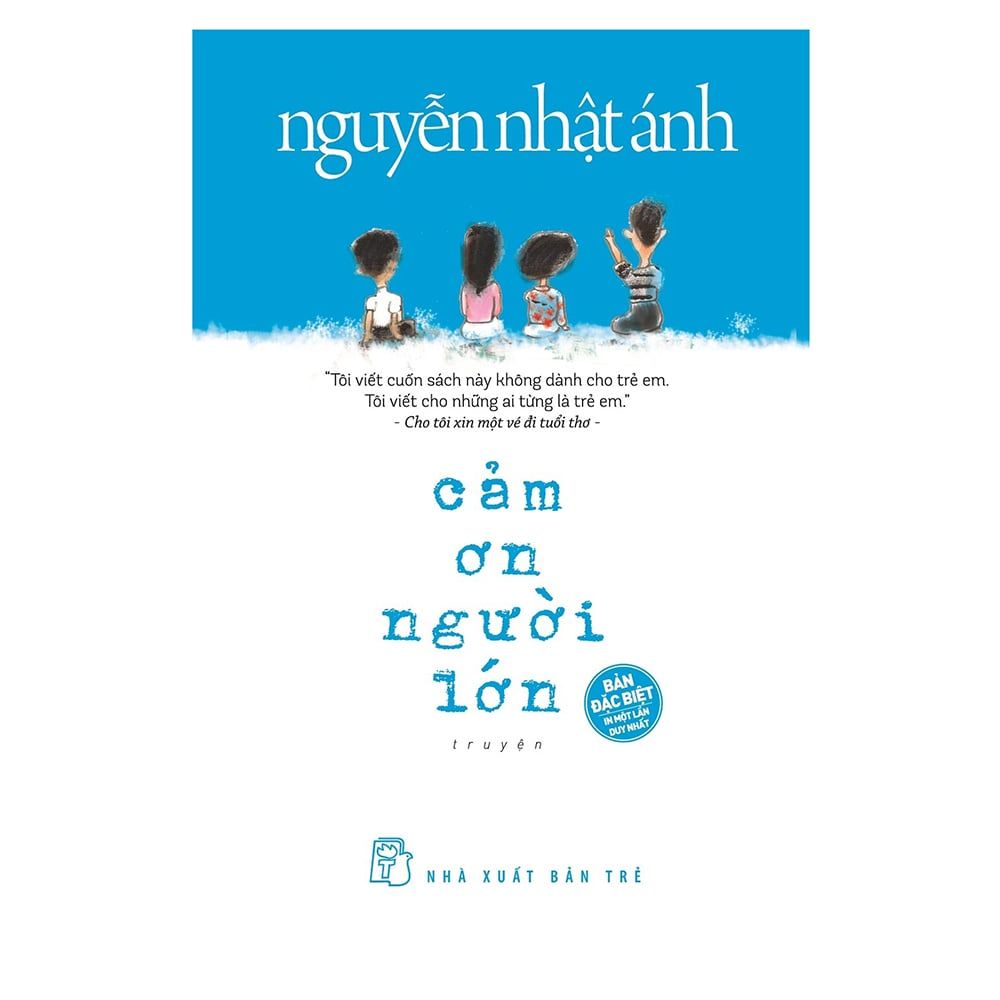 Cảm Ơn Người Lớn - Bìa Cứng Phiên Bản Giới Hạn