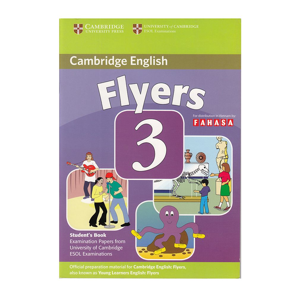  Cambridge Young Learner English Test Flyers 3: Student Book 