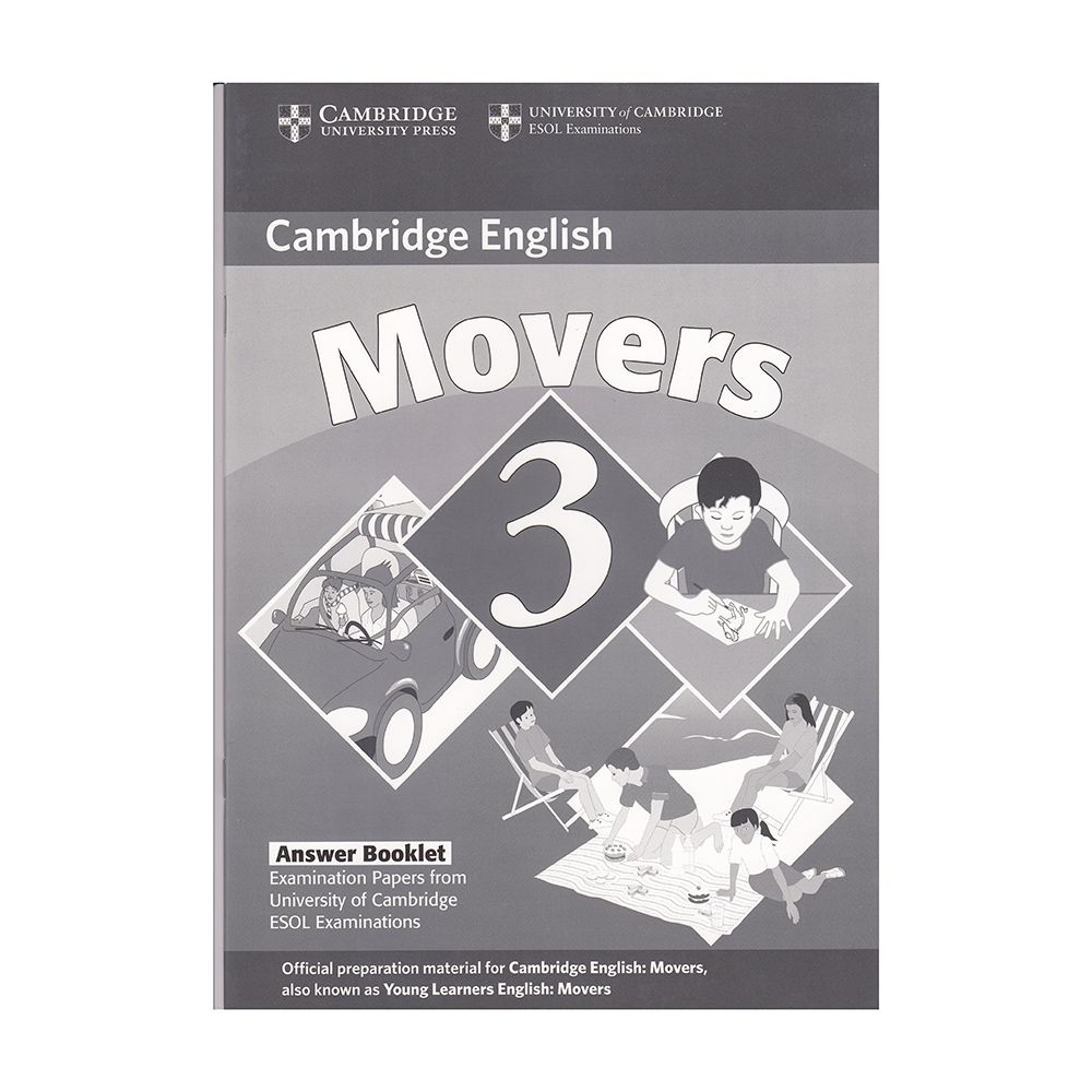 Cambridge Young Learners English Tests Movers 3 Answer Booklet