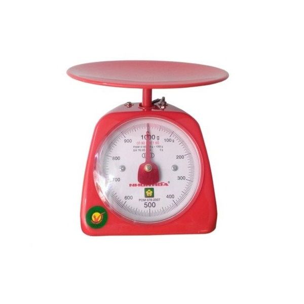 Cân Nhựa Mặt Đồng Hồ Nhơn Hòa (1kg)