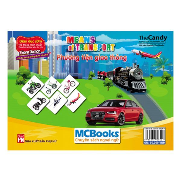 Flashcard Dạy Trẻ Theo Phương Pháp Glenn Doman - Phương Tiện Giao Thông