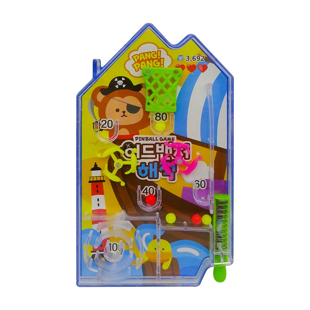 Cartoon Mini Basketball Pinball Game
