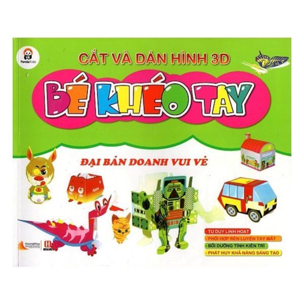 Cắt Và Dán Hình 3D - Bé Khéo Tay - Đại Bản Doanh Vui Vẻ