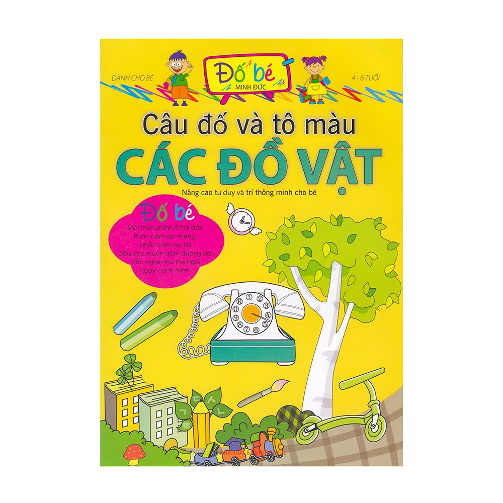 Câu Đố Và Tô Màu Các Đồ Vật (4 - 6 Tuổi)