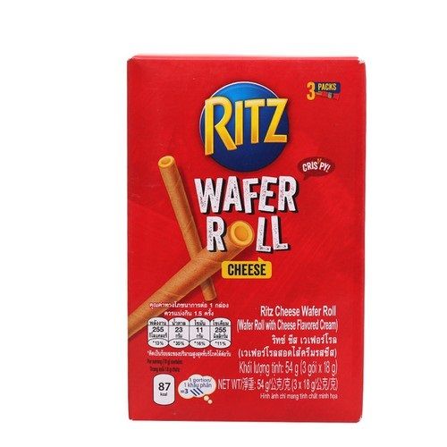 Bánh Quế Ritz Kẹp Phô Mai - 54gr