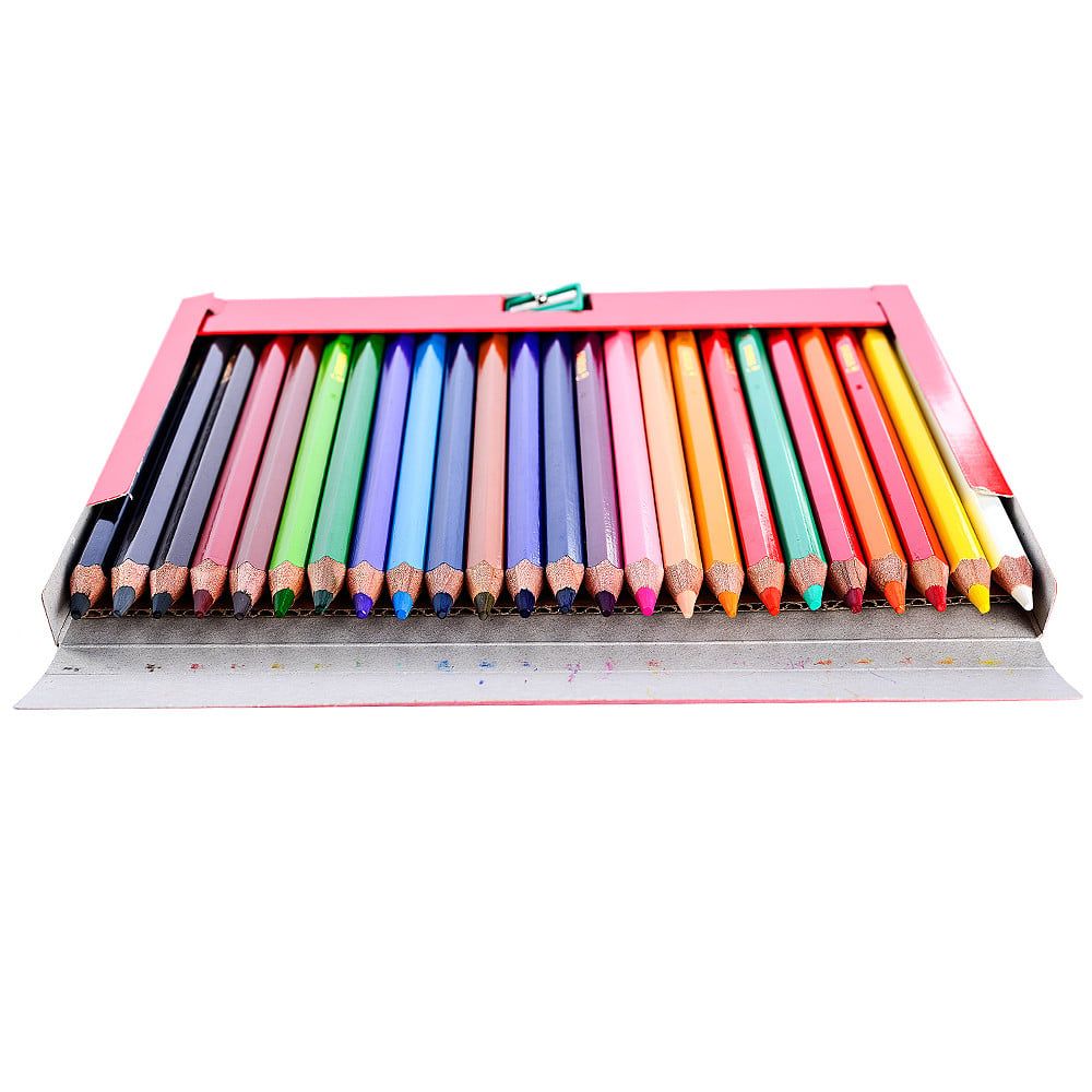 Chì Màu Jumbo 24 Màu - Hộp (CLJ1879-24)(N)