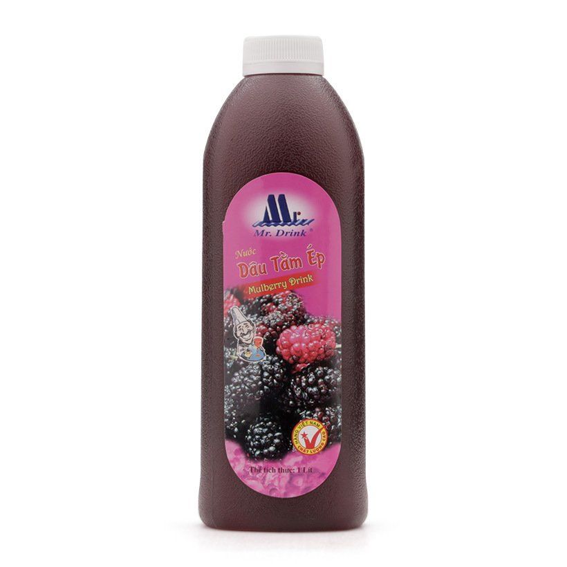 Chai Nước Dâu Tằm Ép Mr.Drink (1L)
