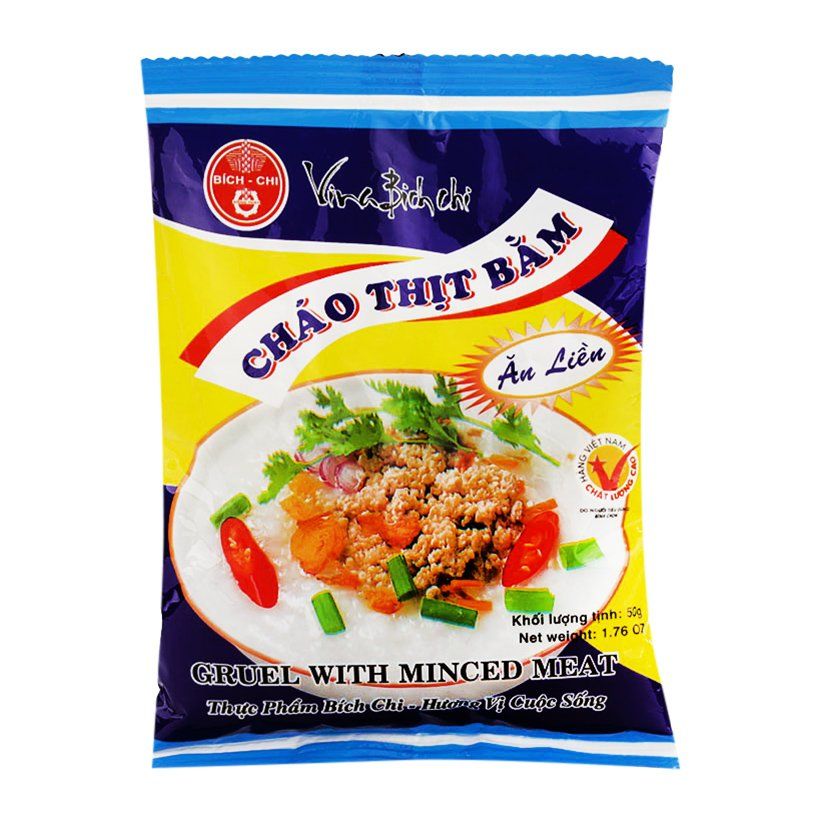 Cháo Thịt Bằm Ăn Liền Bích Chi (50g)