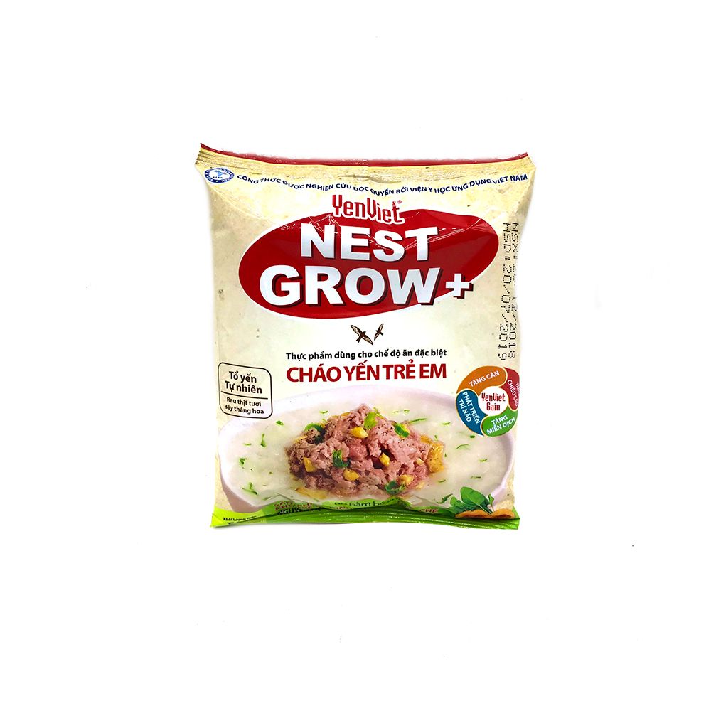 Cháo Yến Trẻ Em - Bò Bằm Bó Xôi (50g)