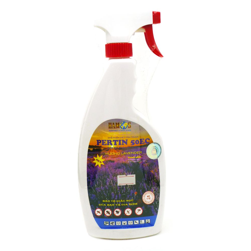 Chế Phẩm Diệt Côn Trùng Hamos Pertin 50 Ec Hương Lavender