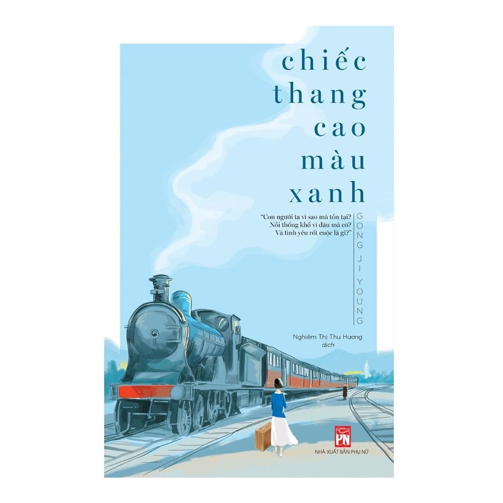 Chiếc Thang Cao Màu Xanh