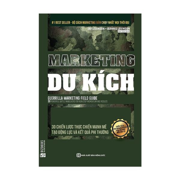 Marketing Du Kích - 30 Chiến Lược Thực Chiến Mạnh Mẽ Tạo Động Lực Và Kết Quả Phi Thường