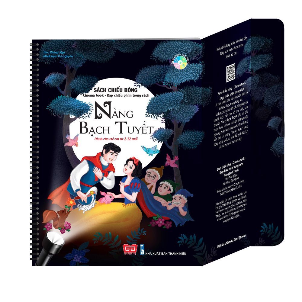 Sách Chiếu Bóng - Cinema Book - Rạp Chiếu Phim Trong Sách - Nàng Bạch Tuyết