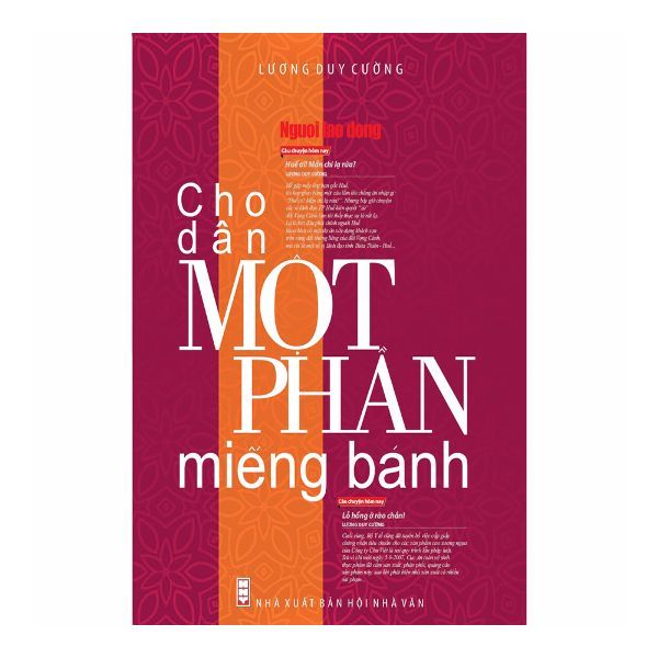  Cho Dân Một Phần Miếng Bánh 