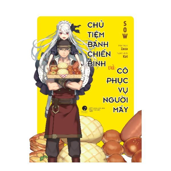 Chủ tiệm bánh chiến binh và cô phục vụ người máy