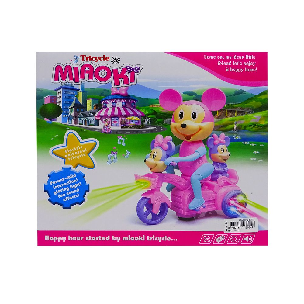 Chuột Đạp Xe Tricycle Miaoki 88168