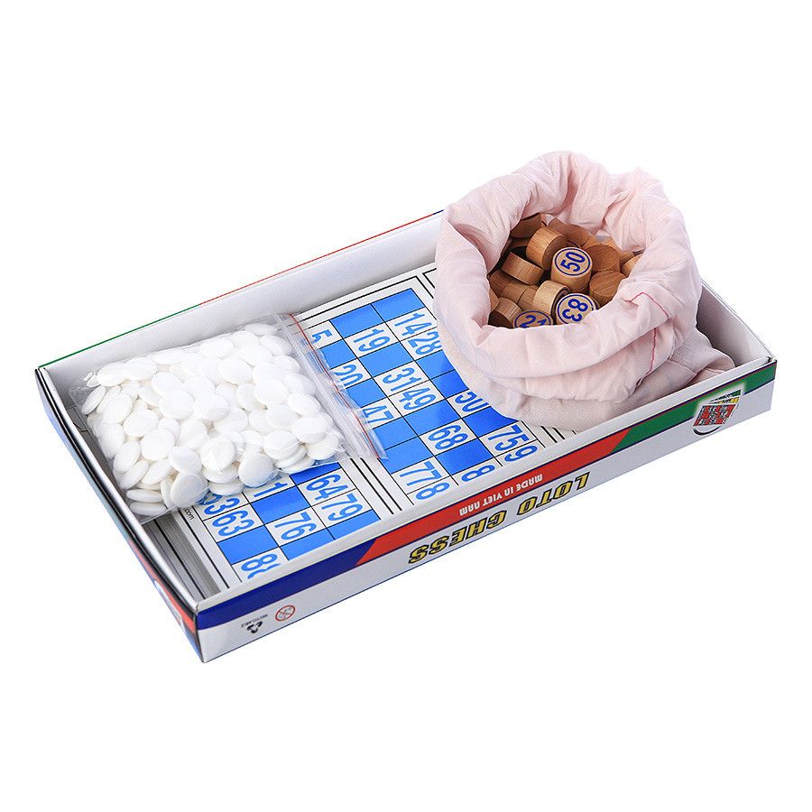 Cờ Lô Tô Hộp Giấy Lớn