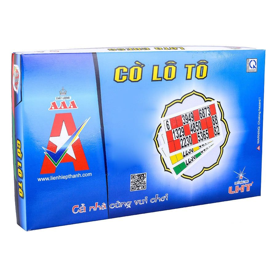 Cờ Lô Tô Hộp Giấy Lớn