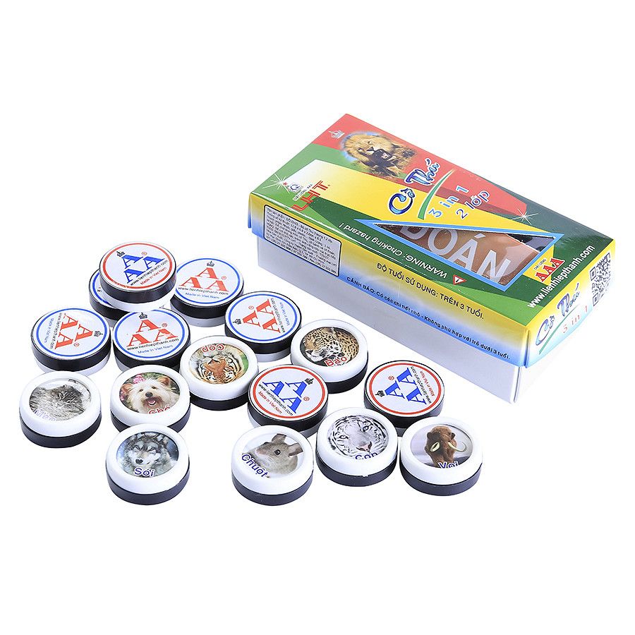 Cờ Thú 3In1 2 Lớp