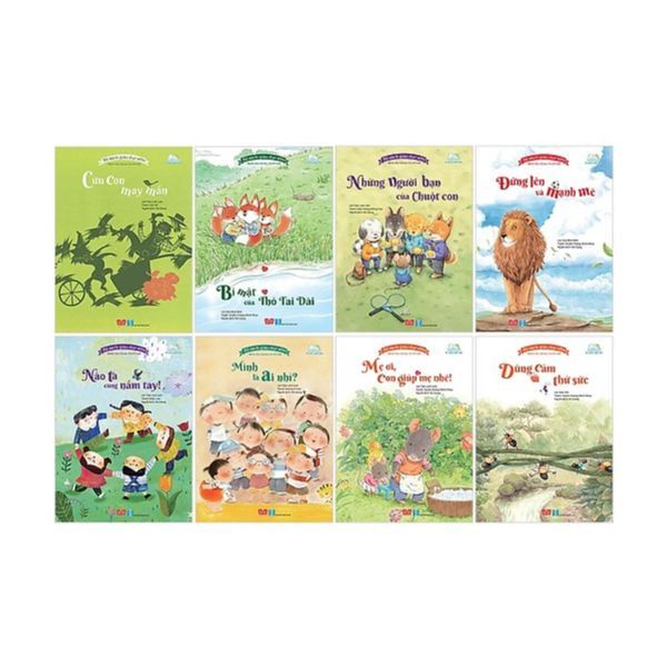 Combo 2 - Bộ Sách Giáo Dục Sớm (8 Cuốn)