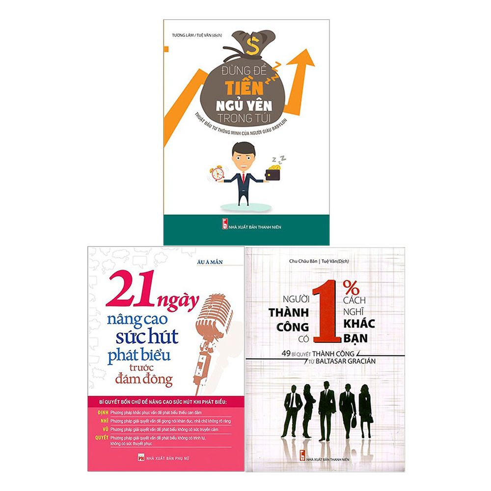 Combo Bí Kíp Thành Công (Bộ 3 Cuốn)