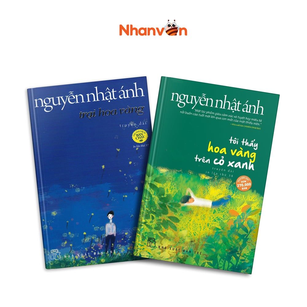 Combo Nguyễn Nhật Ánh - Tôi Thấy Hoa Vàng Trên Cỏ Xanh & Trại Hoa Vàng