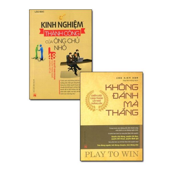 Combo Kinh Nghiệm Thành Công (Bộ 2 Cuốn)