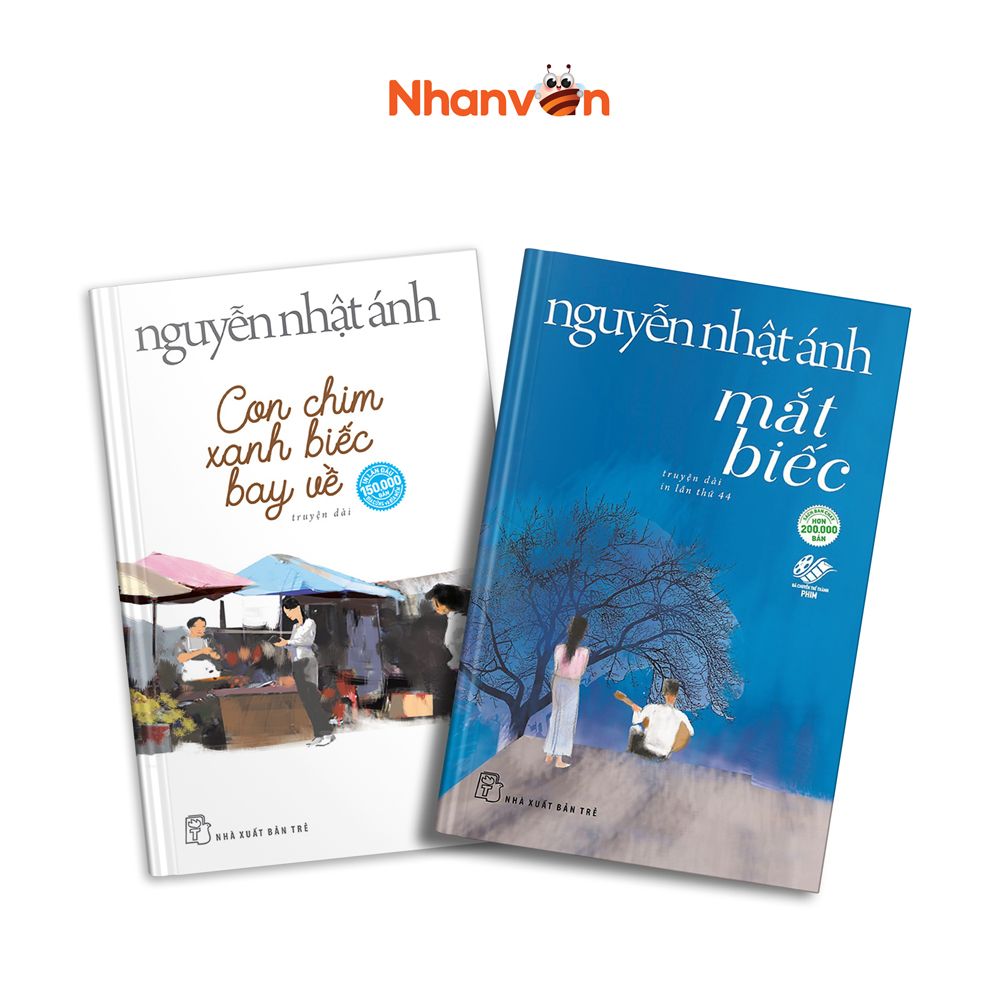 Combo Nguyễn Nhật Ánh - Mắt Biếc & Con Chim Xanh Biếc Bay Về