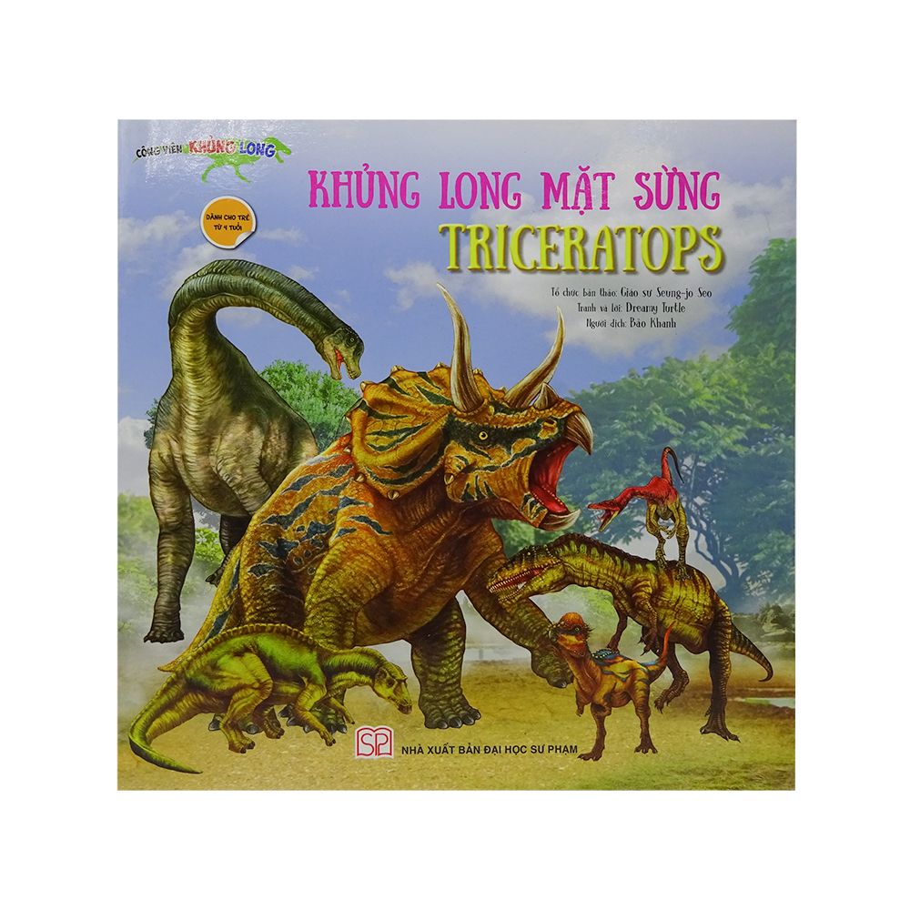 Công Viên Khủng Long - Khủng Long Mặt Sừng Triceratops