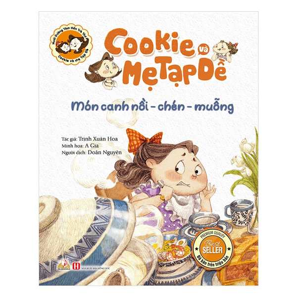 Cookie Và Mẹ Tạp Dề - Món Canh Nồi - Chén - Muỗng