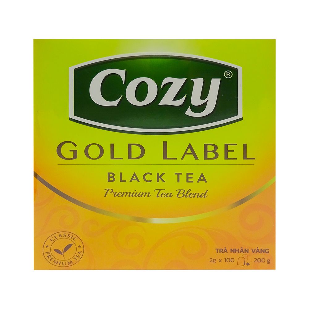 Cozy trà nhãn vàng 100 gói*2g