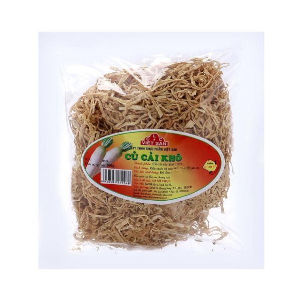 Củ cải khô 100g