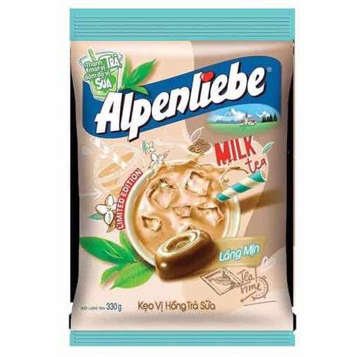 Kẹo Alpenliebe Hồng trà sữa 330g*24