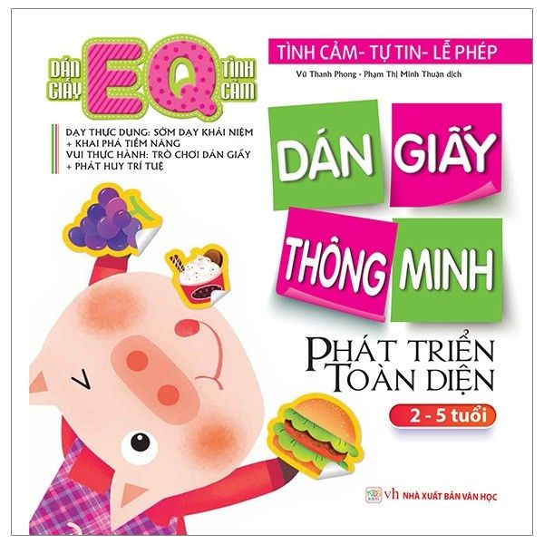 Dán Giấy EQ Tình Cảm : Tình Cảm - Tự Tin - Lễ Phép (Tập 1)