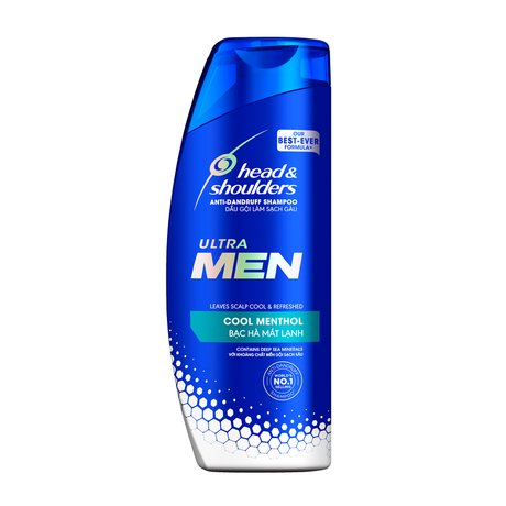 Dầu Gội Trị Gàu Head & Shoulders Ultra Men Bạc Hà Mát Lạnh 170ml